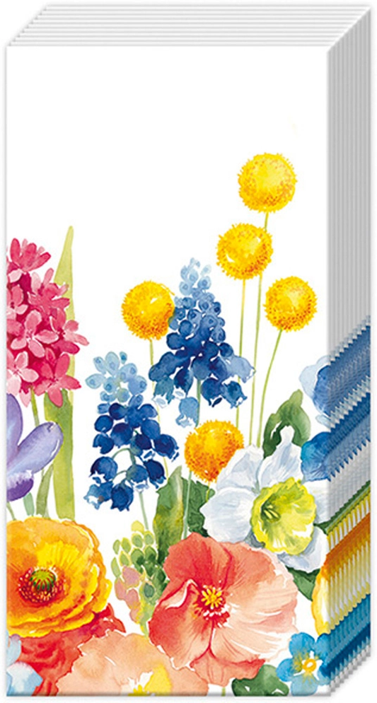 SUNFLOWERS POCKET TISSUES