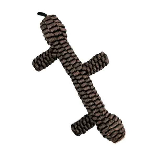 9" BROWN BRAIDED STICK TOY