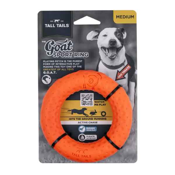 MEDIUM SPORT RING DOG TOY