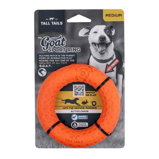 MEDIUM SPORT RING DOG TOY
