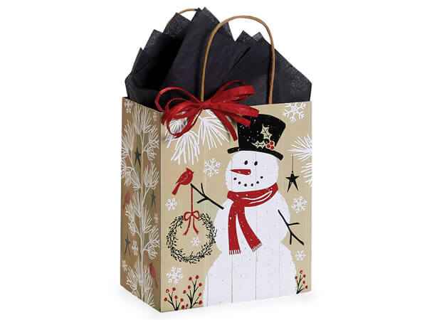 Snowman Gift Bag Cub Size