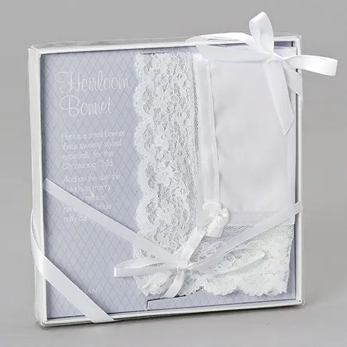 Baptism/Wedding Bonnet