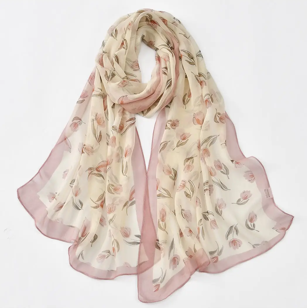 Pink Tulip Scarf