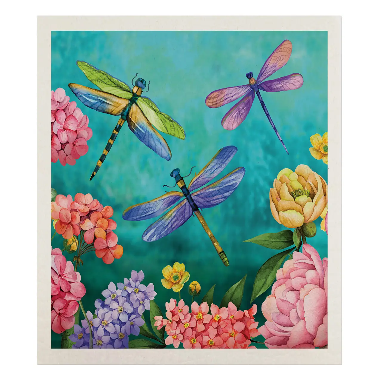 Dragonfly Swedish Dishclloth