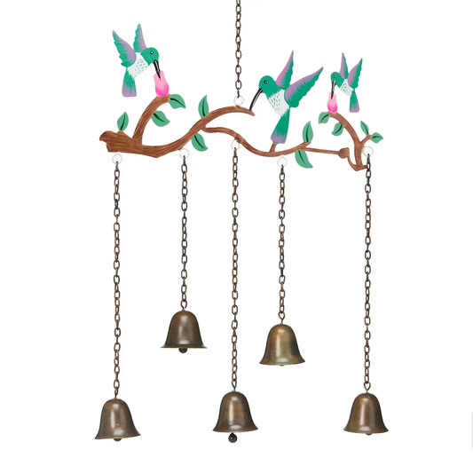 Happy Hummingbirds Wind Chime