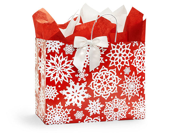 VOGUE Snowflake Silhouette Paper Bag