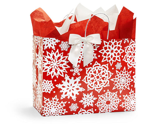 VOGUE Snowflake Silhouette Paper Bag