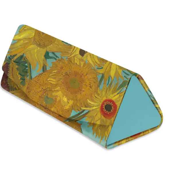 SUNFLOWER GLASS CASE VAN GOGH