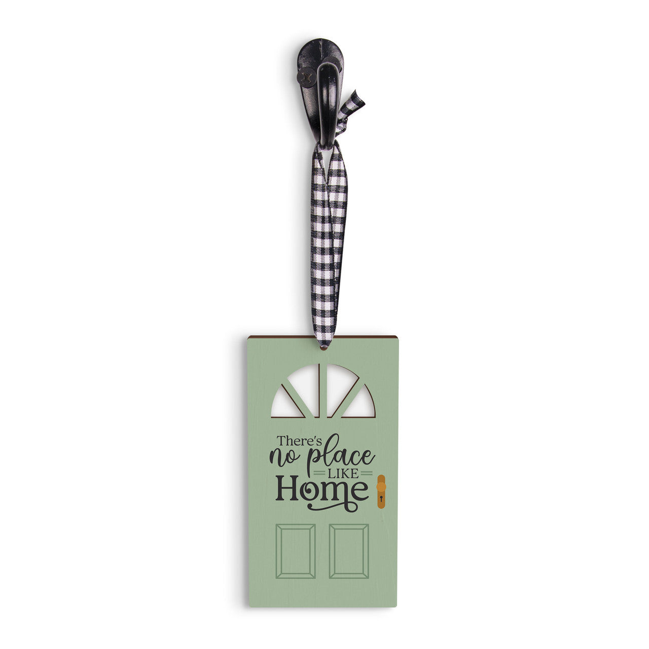 No Place Like Home Sage Door Ornament