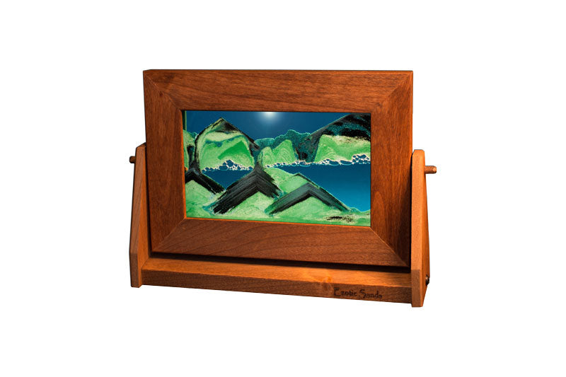 7X9 ALDER WOOD SUMMER TURQ SANDS