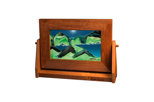 7X9 ALDER WOOD SUMMER TURQ SANDS