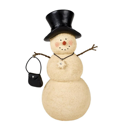 MRS. SNOWLADY FIGURINE