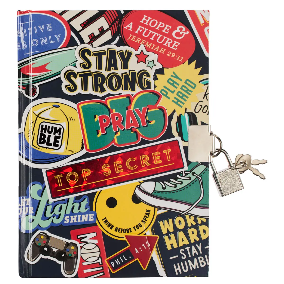 STAY STRONG Locking Diary