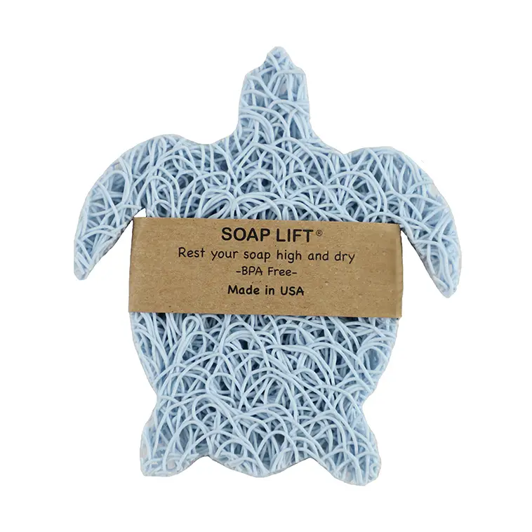 Seaside Blue TURTLE Soap Lift