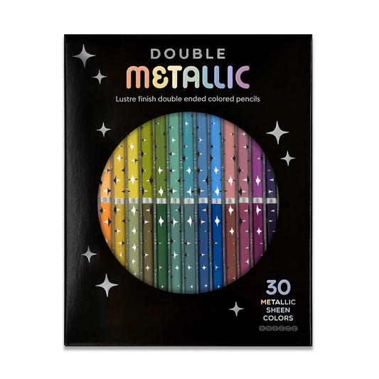 Double Ended Metallic Colored Pencils