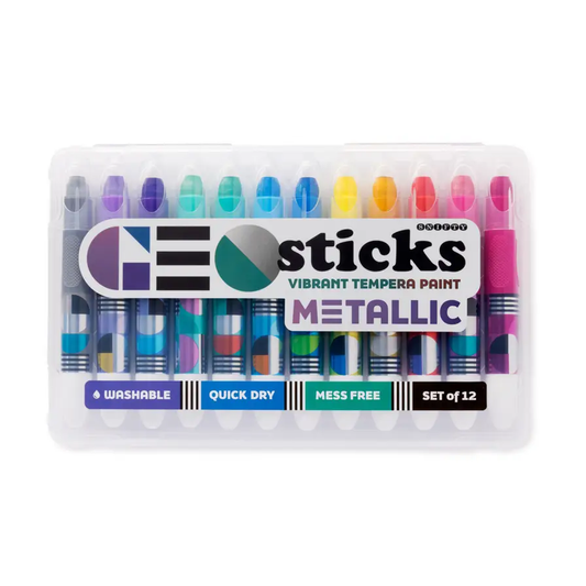 Geo Sticks Vibrant Tempura Paint Sticks
