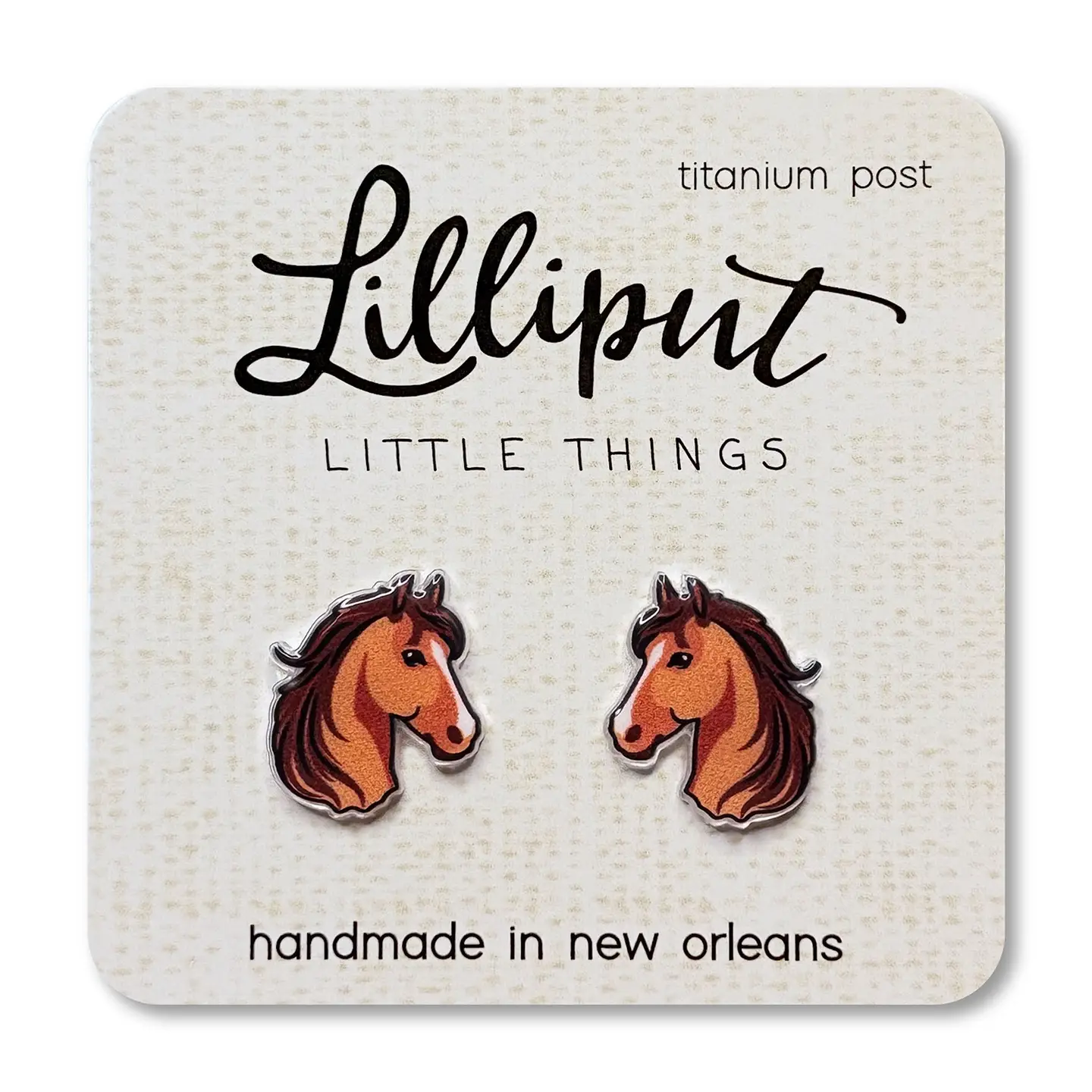 Horse Earrings