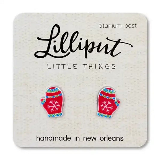 Christmas Mittens Earrings