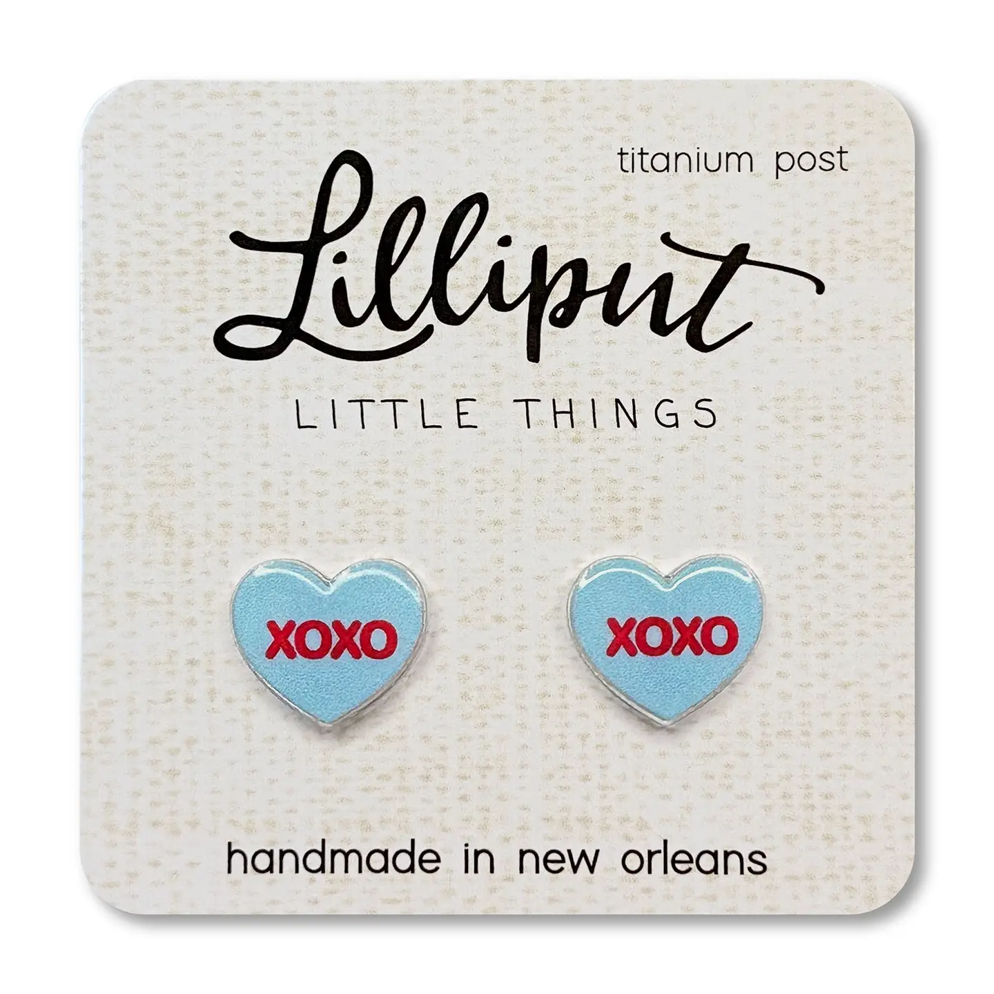 Xoxo Heart Earrings