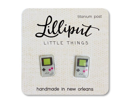 RETRO GAMEBOY EARRINGS
