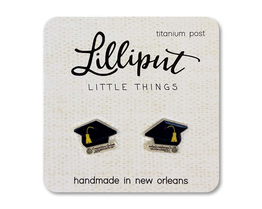 GRADUATION CAP EARRINGS