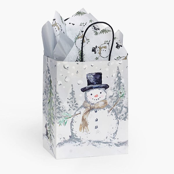 Silver Snowman Cub Bag