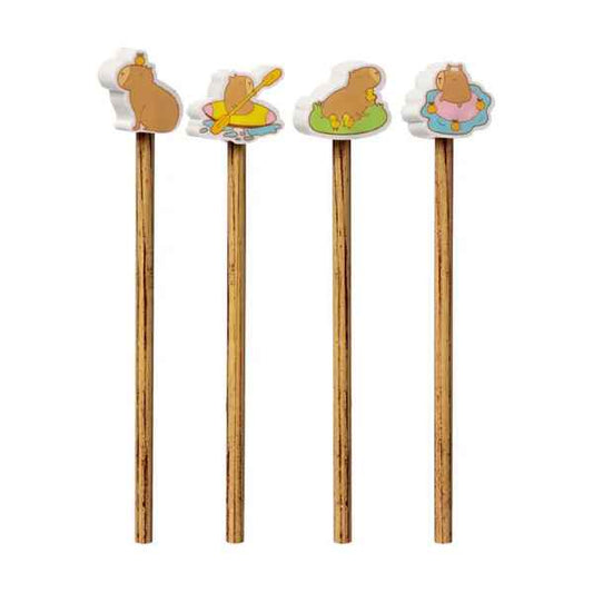 Capybara Pencil & Eraser Topper