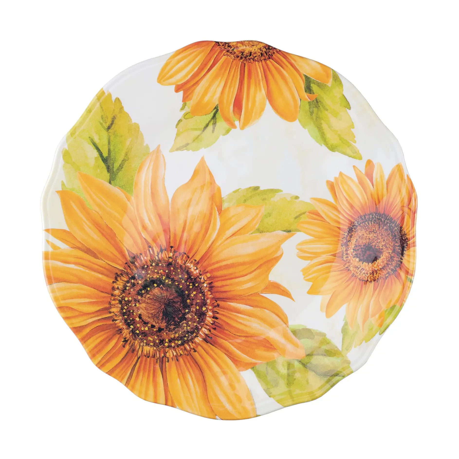 Sunflower 8.75" Melamine Plate
