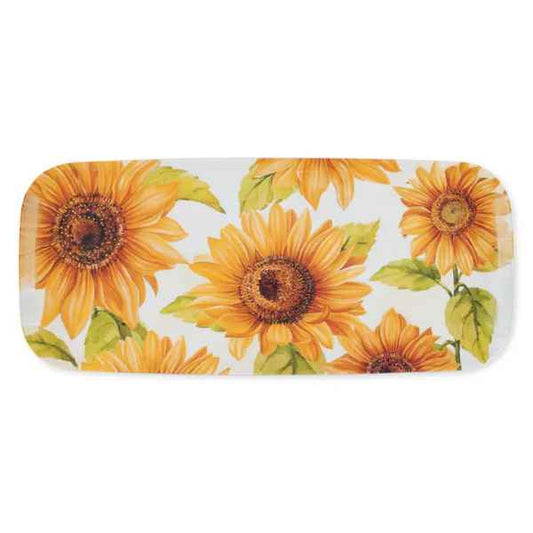 Sunflower 15" Melamine Tray