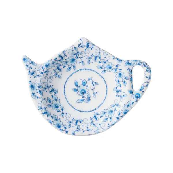 Blue & White Tea Bag Holder