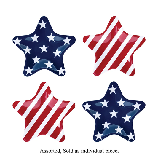 Patriotic Star 8" Plate