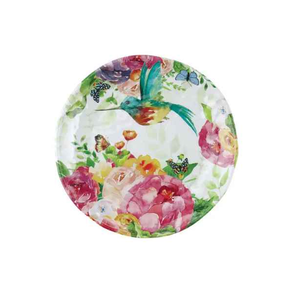 Rose Garden 6" Melamine Plate