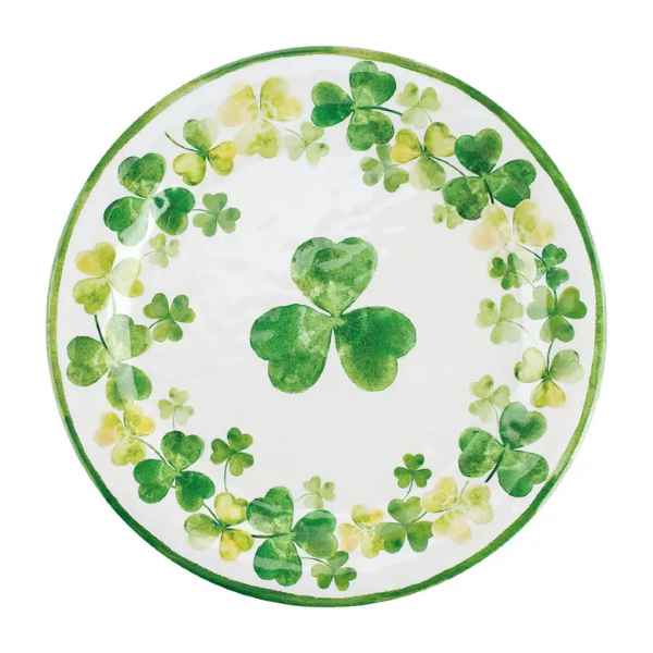 Shamrocks 11" Melamine Plate