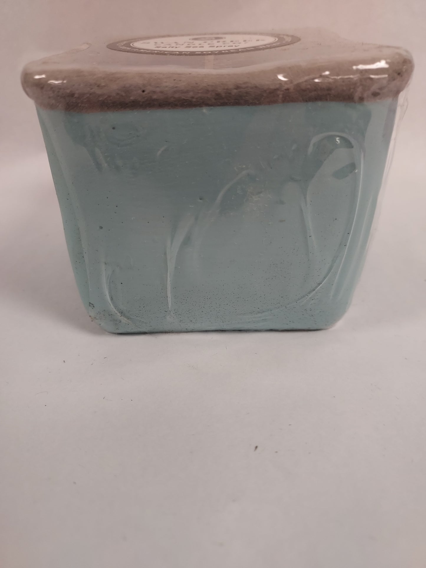 Salty Sea Spray Square Sorbet Pot