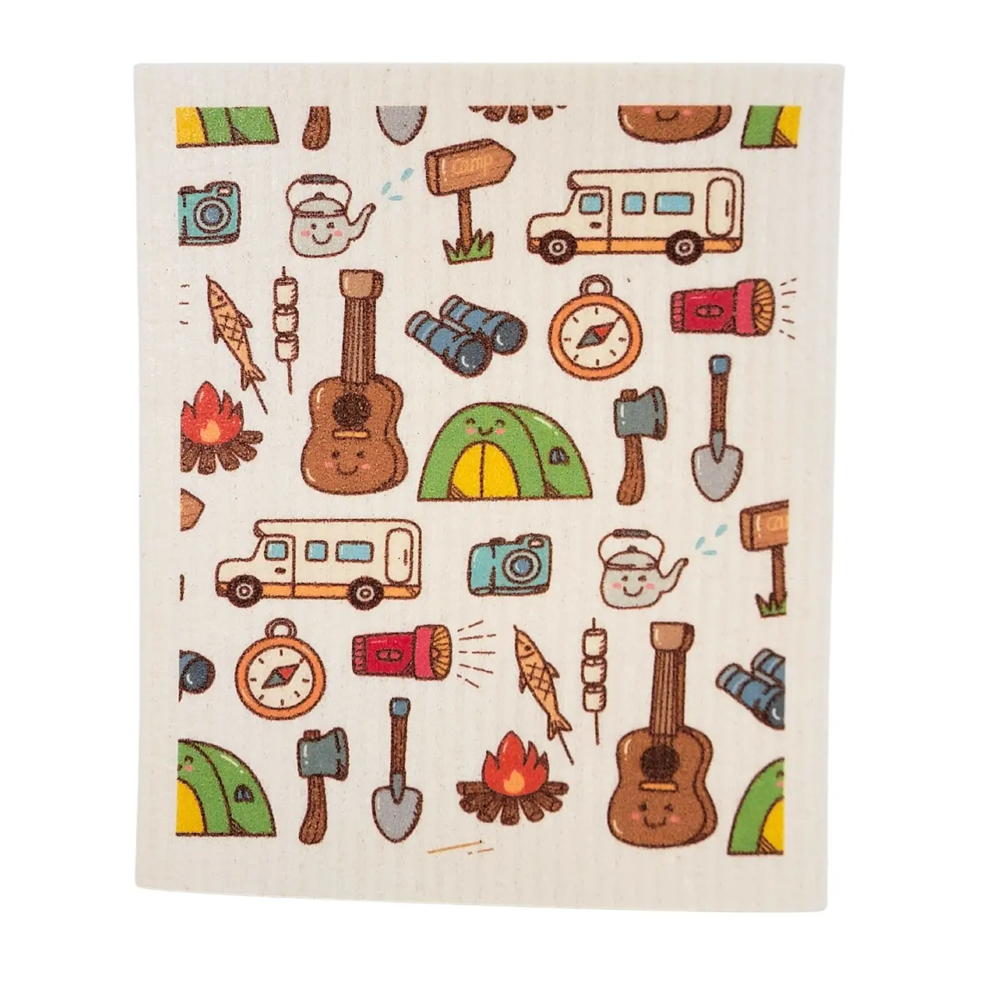 RV Camping Swedish Dishcloth