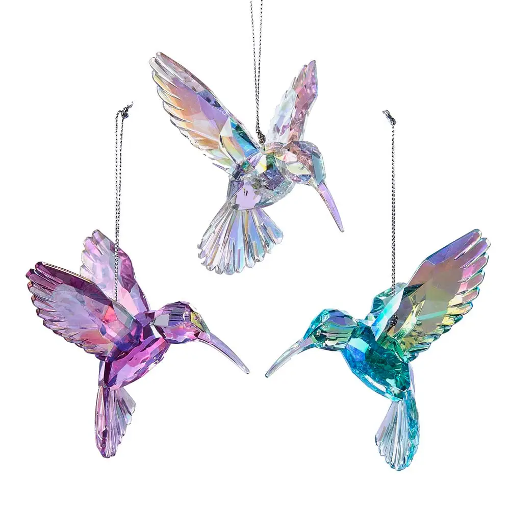 4" Acrylic Irridescent Hummingbird