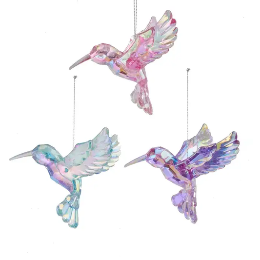 4" Acrylic Irridescent Hummingbird