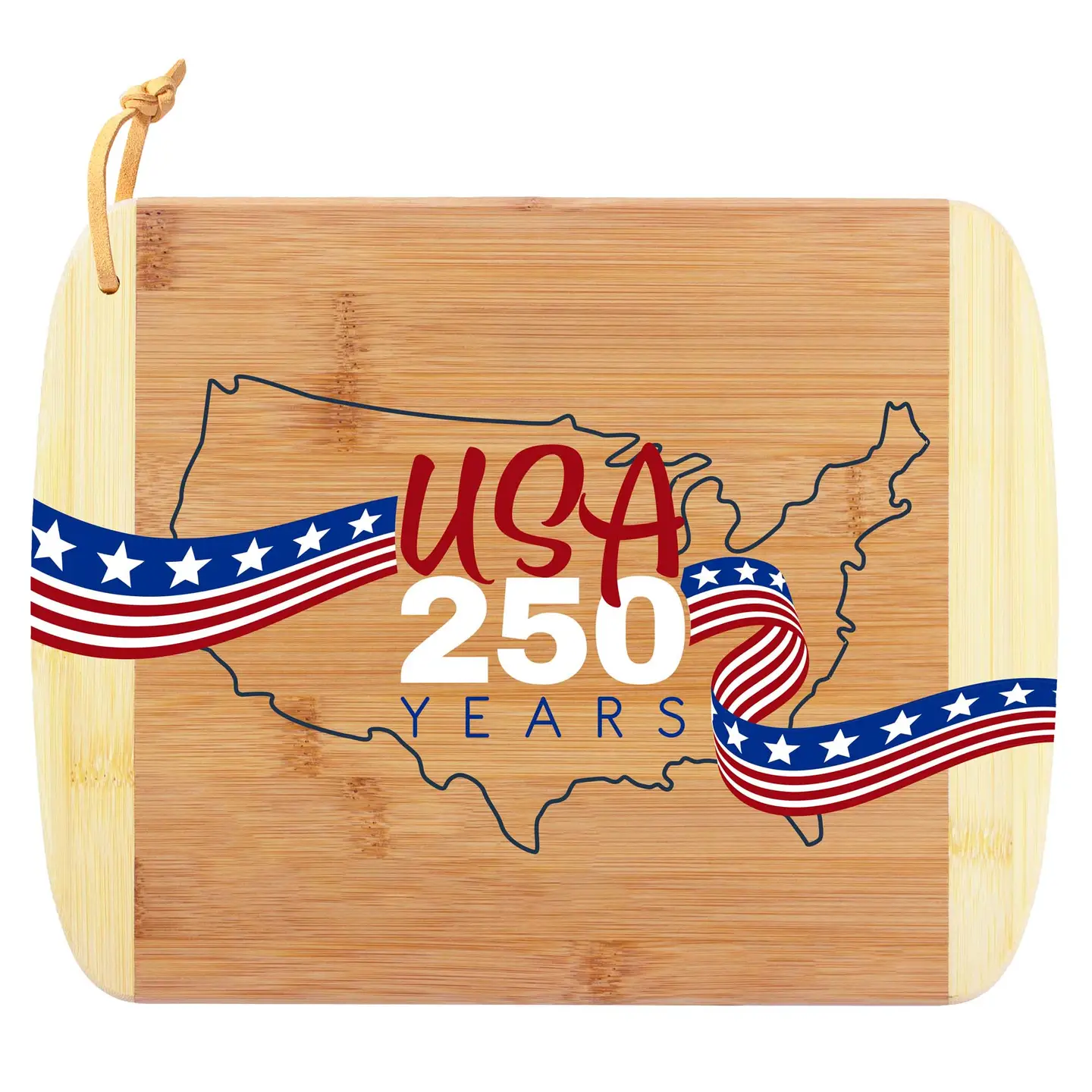 USA 250th Anniversary Colorful Cutting Board