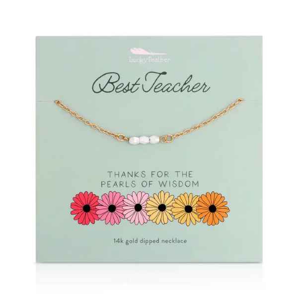 PEARLS OF WISDOM TEACHER NECKLACE