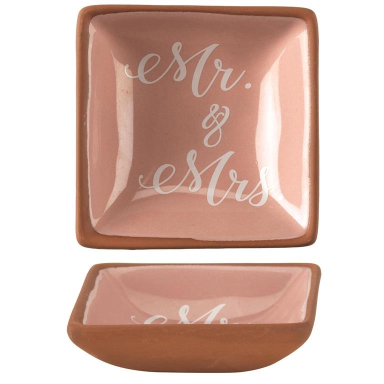 MR & MRS TRINKET DISH