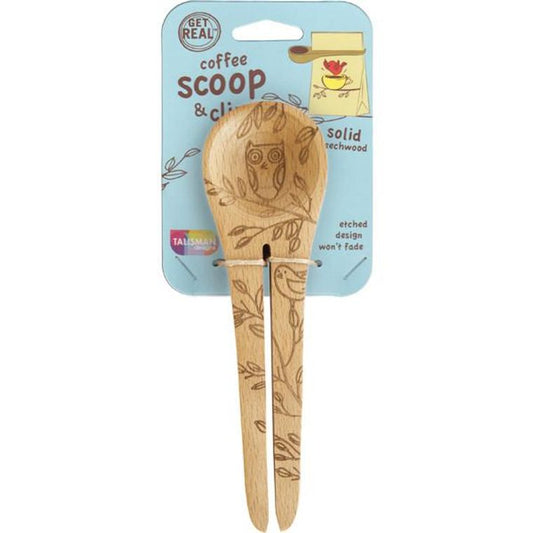 Owl Coffee Scoop & Clip