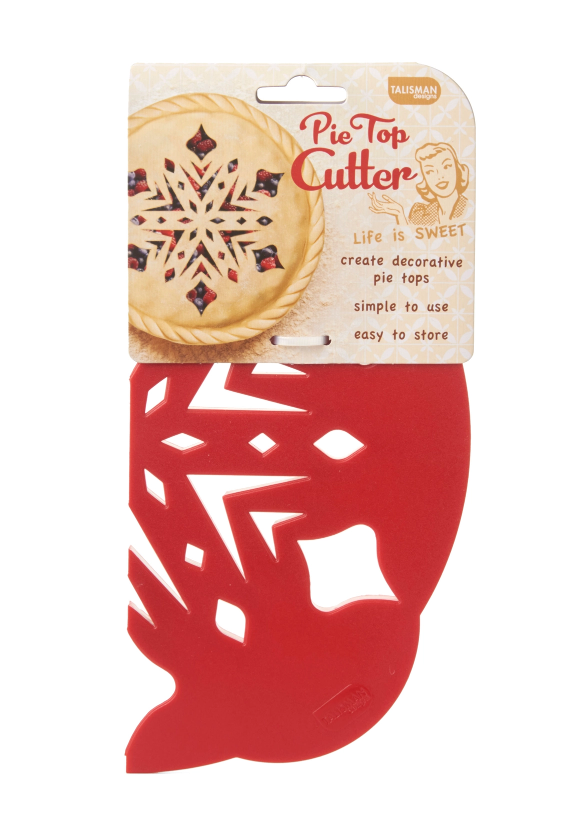 Snowflake Pie Top Cutter