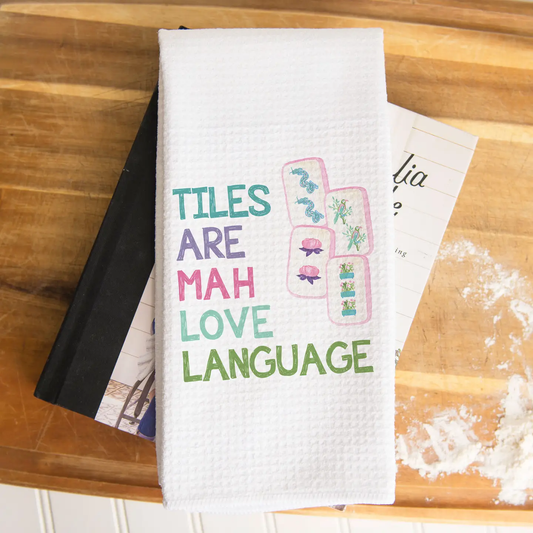 Mahjong Love Language Towel