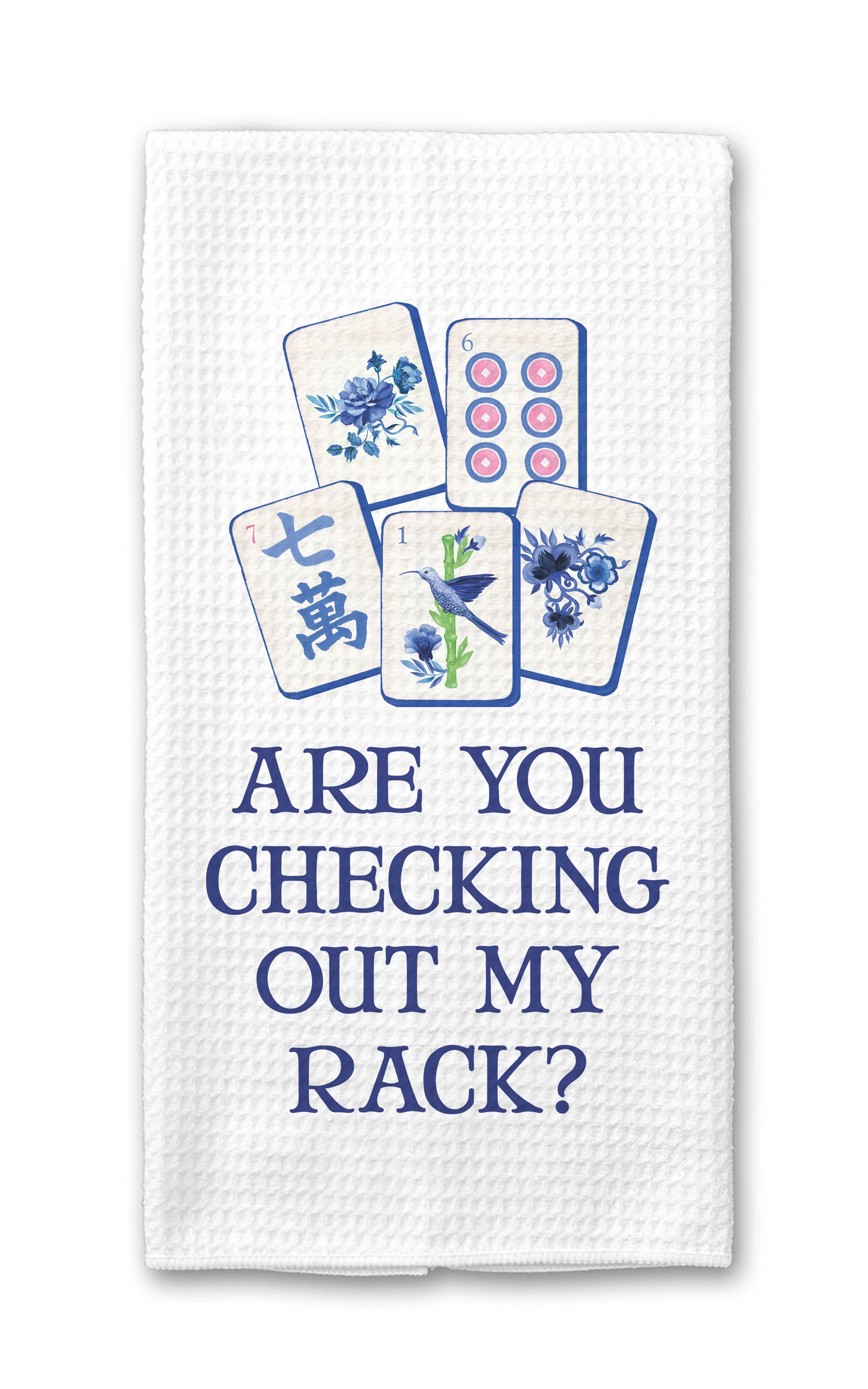 Mahjong Sayings Towel