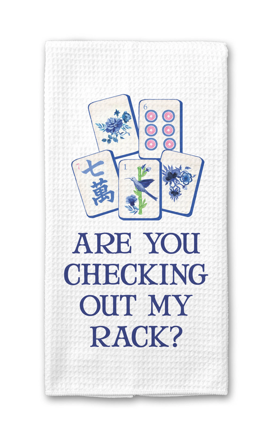 Mahjong Sayings Towel
