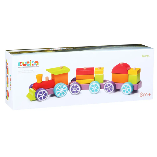 Cubika Wooden Train