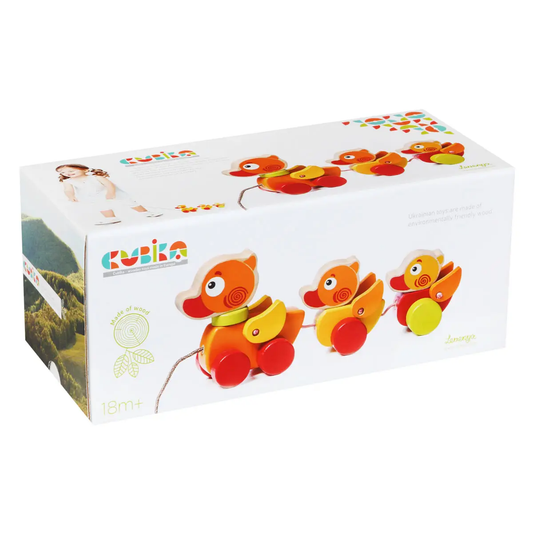 Cubika Wooden Traveling Ducks