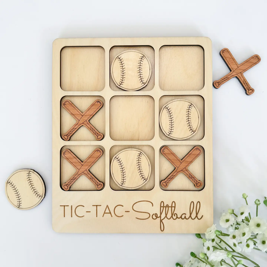 Softball Tic Tac Toe