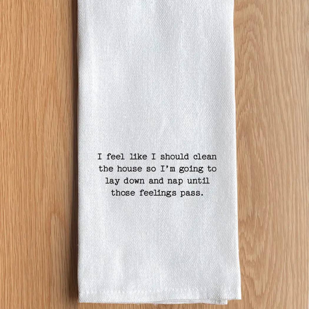 Clean the House Nap Towel