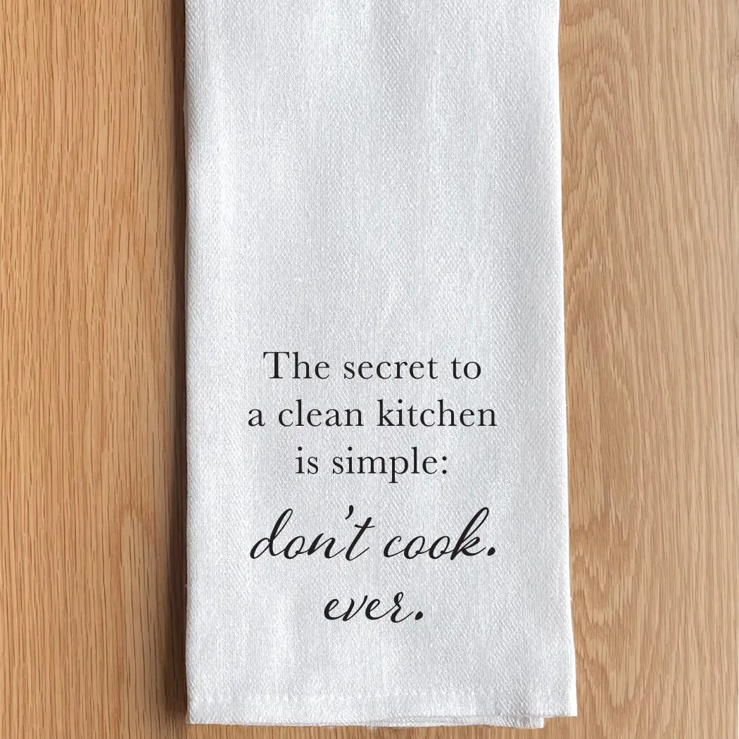 A Clean Kitchen Towel